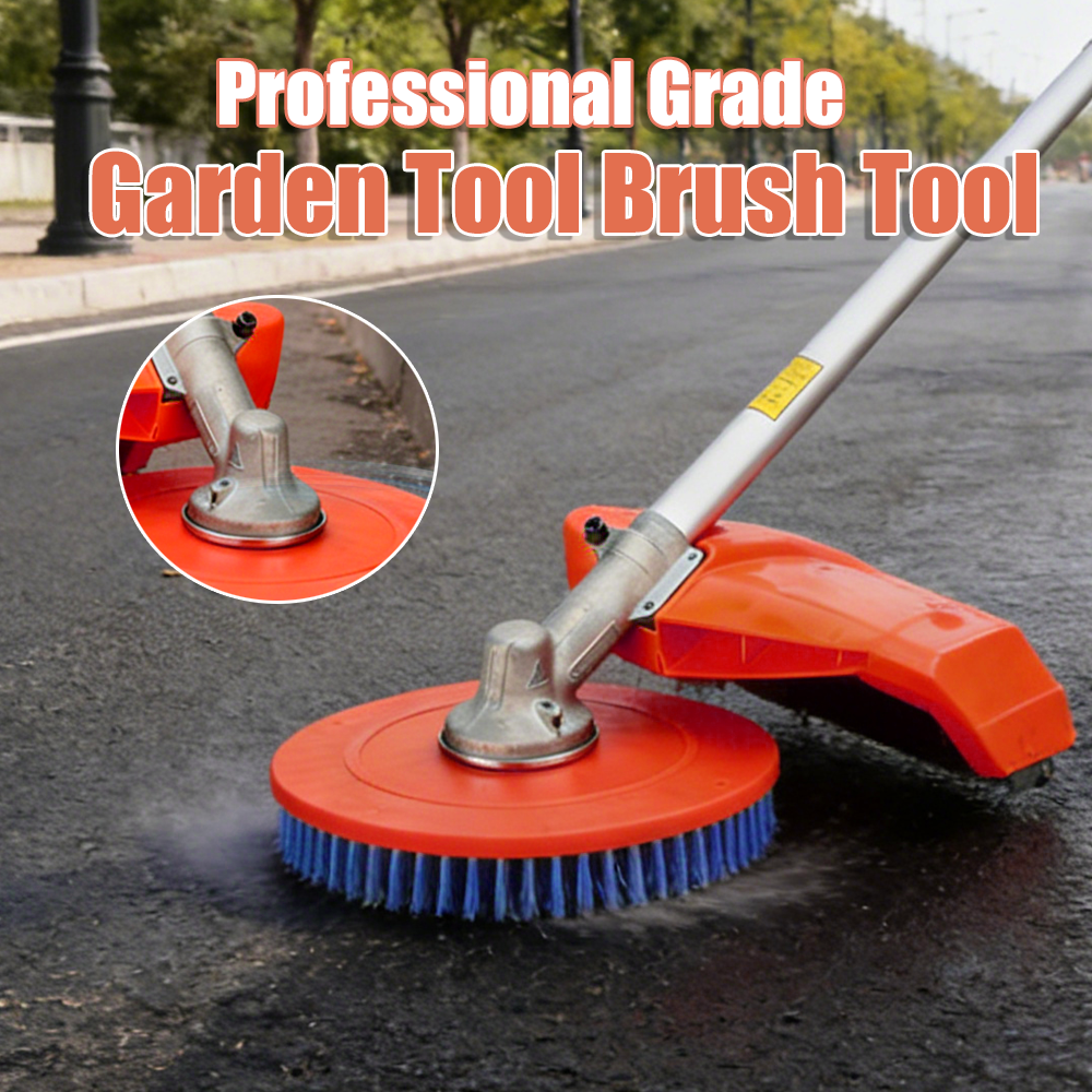 Gardening Tools To Remove Grass - 1Pc Lawn Mower Deck Cleaning Brush,