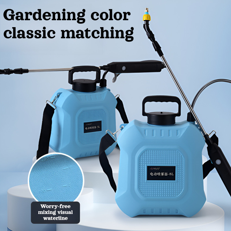 Gardening Tools For Home - 5L/8L USB Rechargeable Electric Watering Can