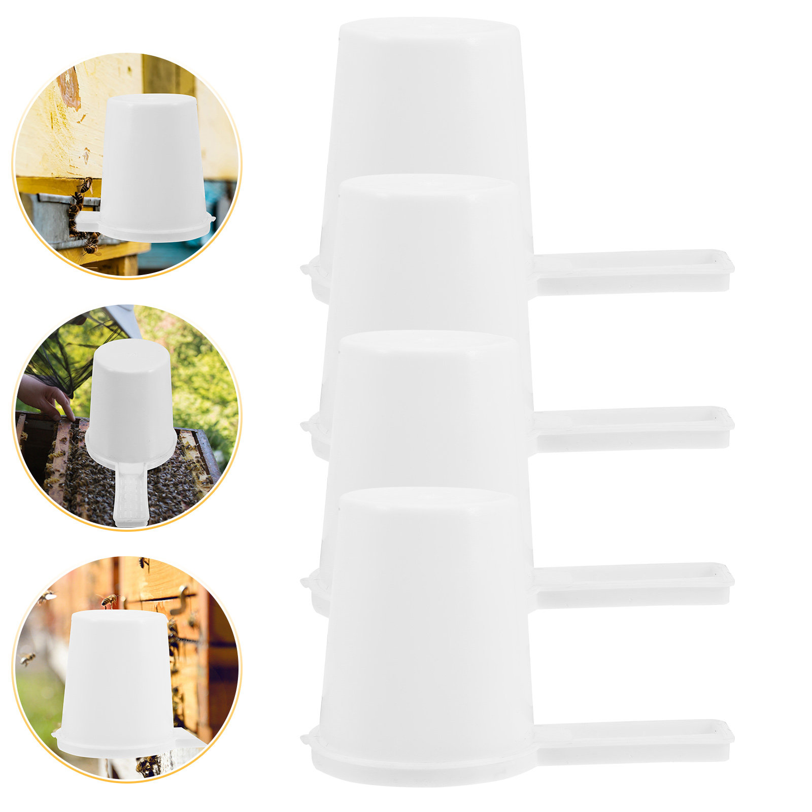 Gardening Tools Toolstation - 4pcs Bee Feeder Water Bottle Fountain