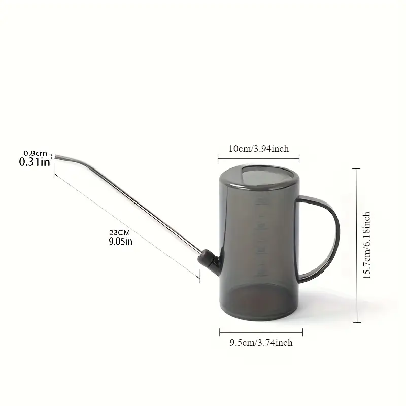 1L Long Spout Watering Can wit - Watering Can Long Spout 评论和价格