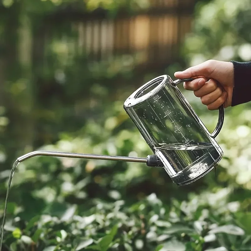 1L Long Spout Watering Can wit - Watering Can Long Spout 评论和价格