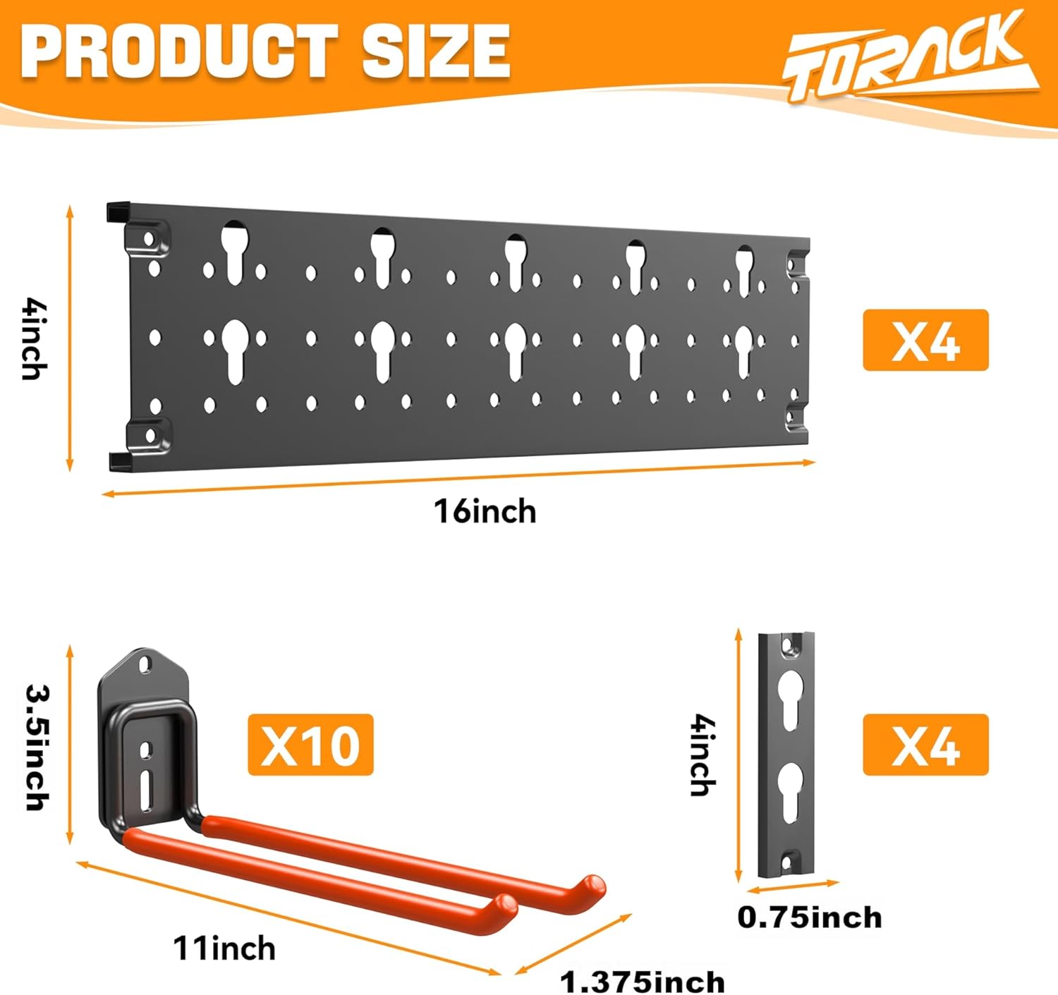 Garden Tool Organizer Wall Mou - Gardening Tools Rack 评论和价格