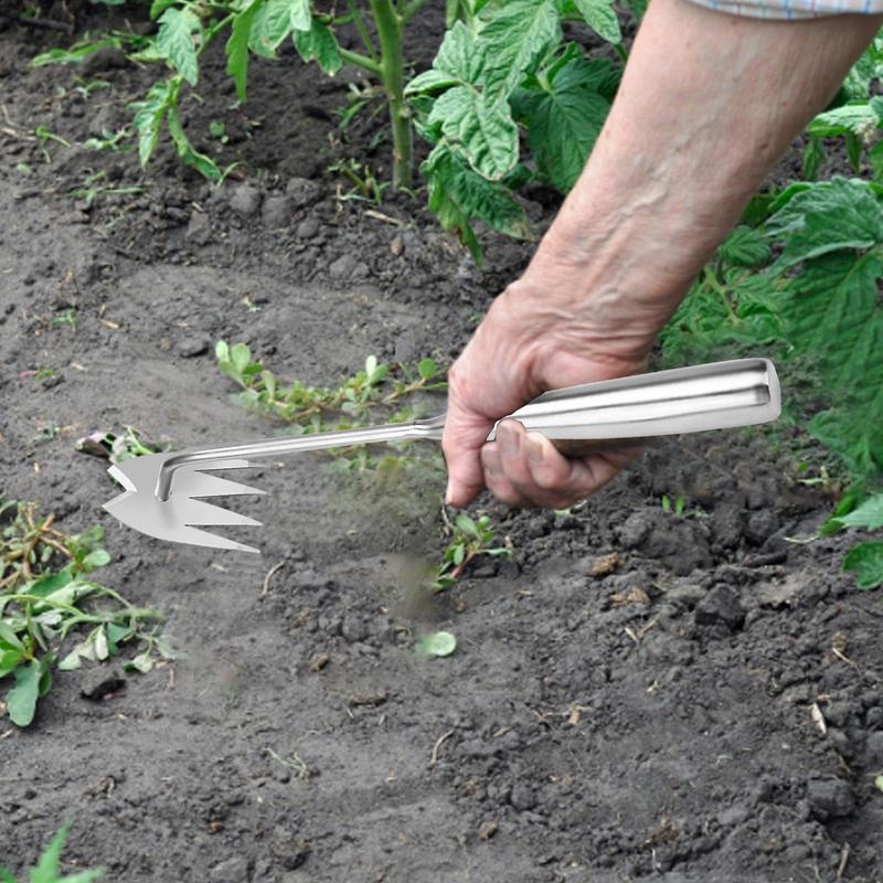 Weeder Puller Tool 4 Teeth Gra - Gardening Tools To Remove Grass 评论和价格