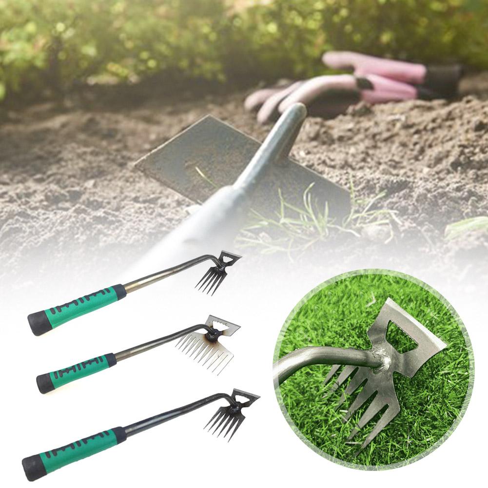 2 In 1 Garden Rake Manual Weed - Gardening Tools To Remove Grass 评论和价格