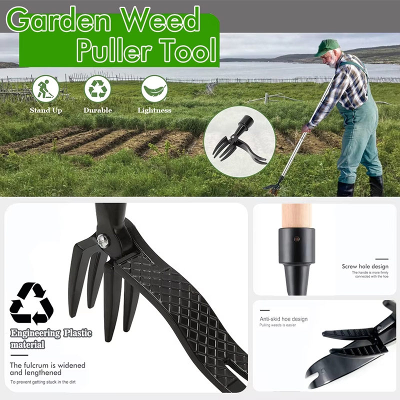 Portable Stand Up Weed Puller  - Gardening Tools To Remove Grass 评论和价格
