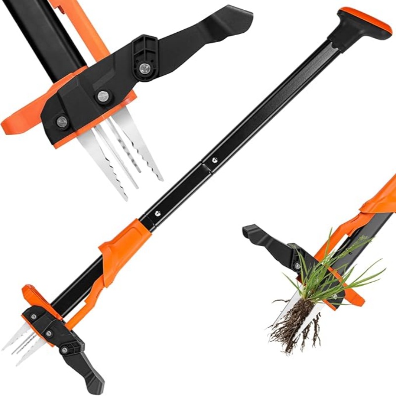 Stand Up Weeder Root Removal T - Gardening Tools To Remove Grass 评论和价格