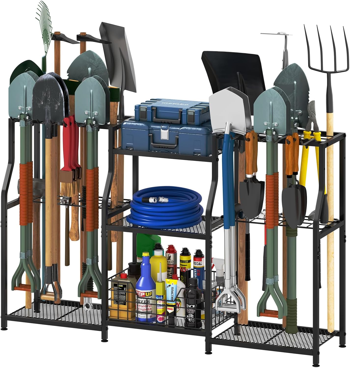 Heavy Duty 3 Tier Garden Tool  - Gardening Tools Rack 评论和价格