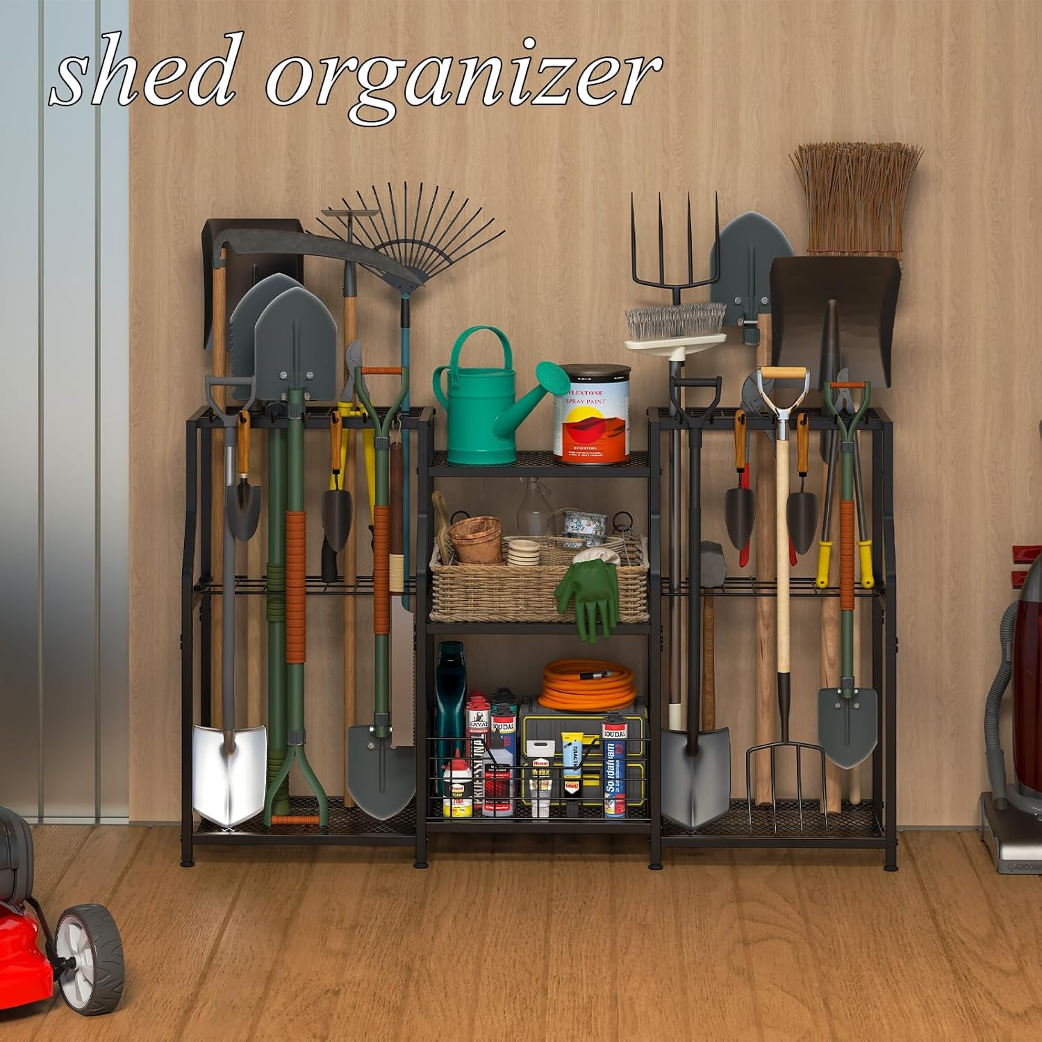 Heavy Duty 3 Tier Garden Tool  - Gardening Tools Rack 评论和价格