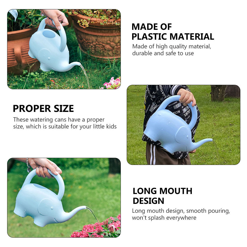 1Pcs Elephant Shape Watering P - Watering Can Long Spout 评论和价格