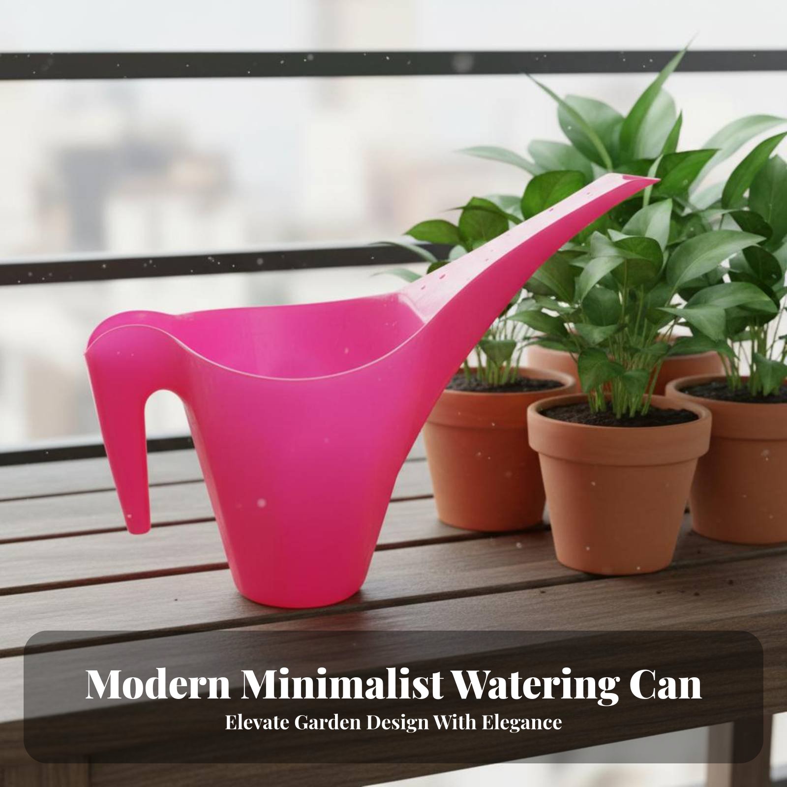 Plastic Watering Can with Spri - Watering Can Long Spout 评论和价格