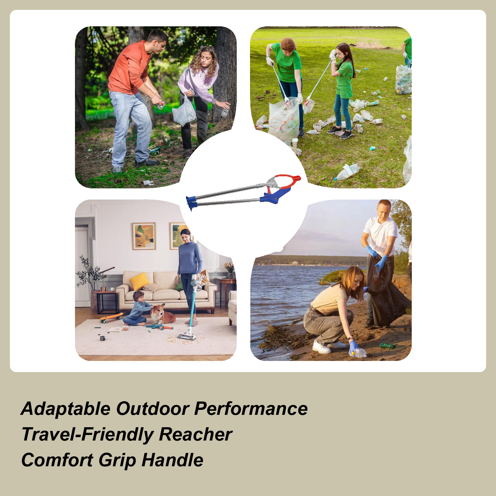 Grabber Tool Foldable Ergonomi - Gardening Tools For Home 评论和价格