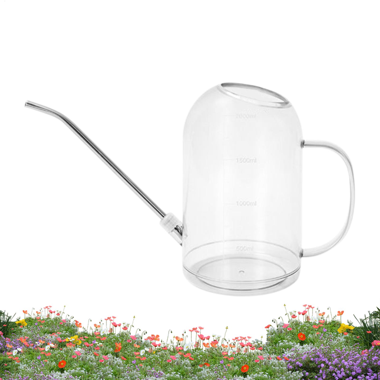 Indoor Plant Watering Can 2 Li - Watering Can Long Spout 评论和价格
