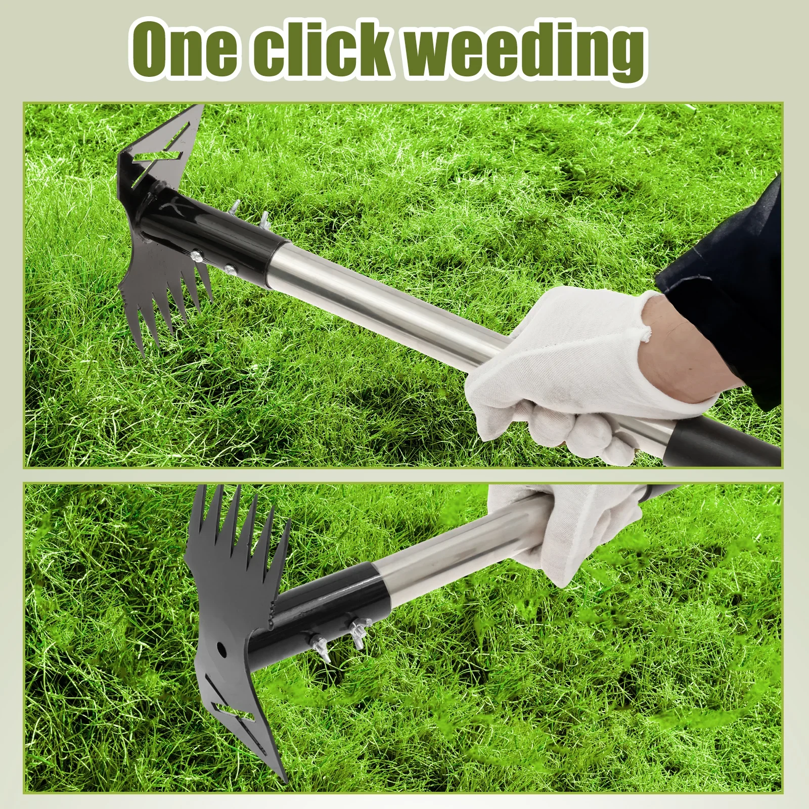 2-in-1 Extended Weed Puller To - Gardening Tools To Remove Grass 评论和价格