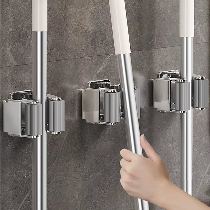 1-10Pcs Mop Broom Holder Wall  - Gardening Tools For Home 评论和价格