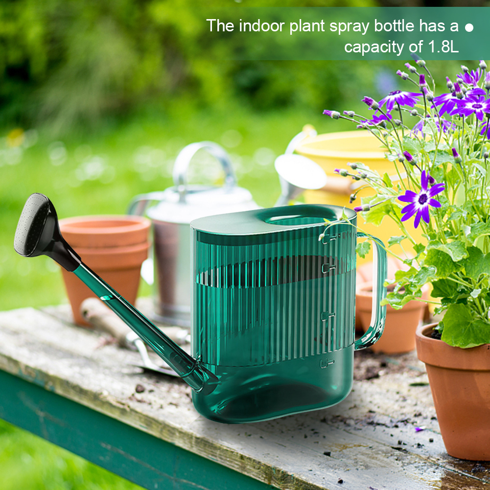 1800ML Garden Watering Can Pla - Watering Can Long Spout 评论和价格
