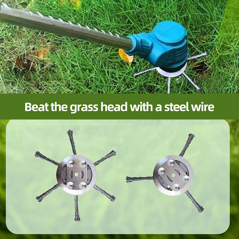 Steel Wire Grass Trimmer Head, - Gardening Tools To Remove Grass 评论和价格