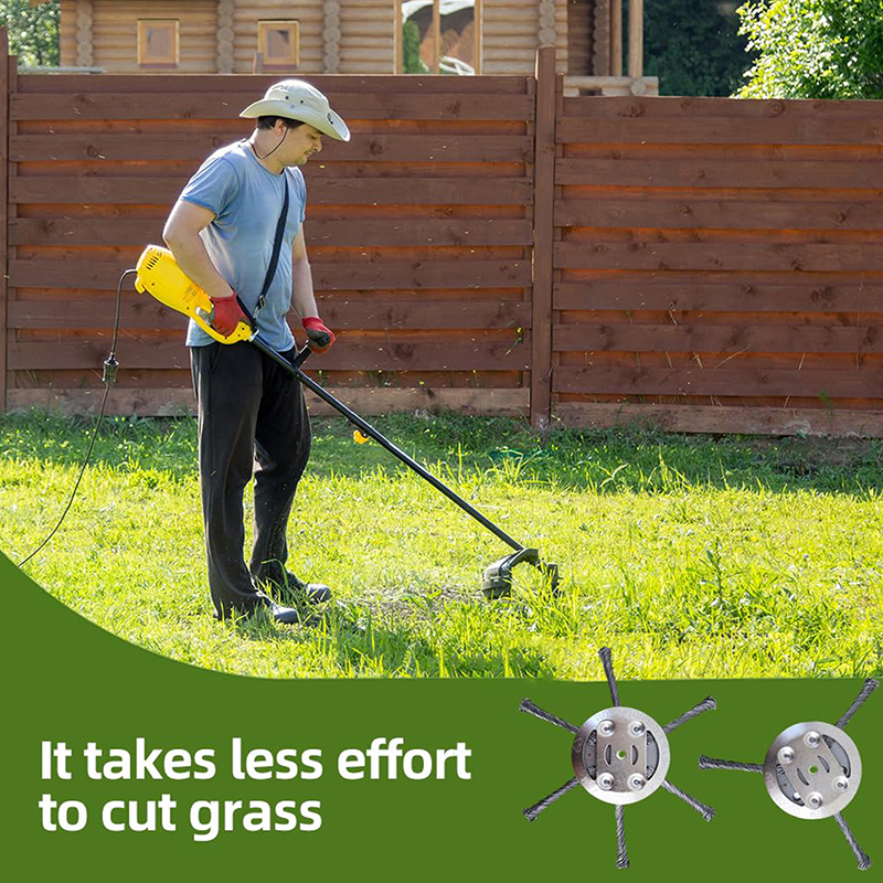 Steel Wire Grass Trimmer Head, - Gardening Tools To Remove Grass 评论和价格
