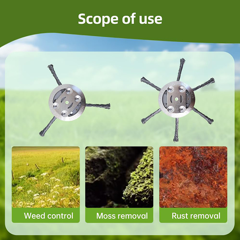 Steel Wire Grass Trimmer Head, - Gardening Tools To Remove Grass 评论和价格