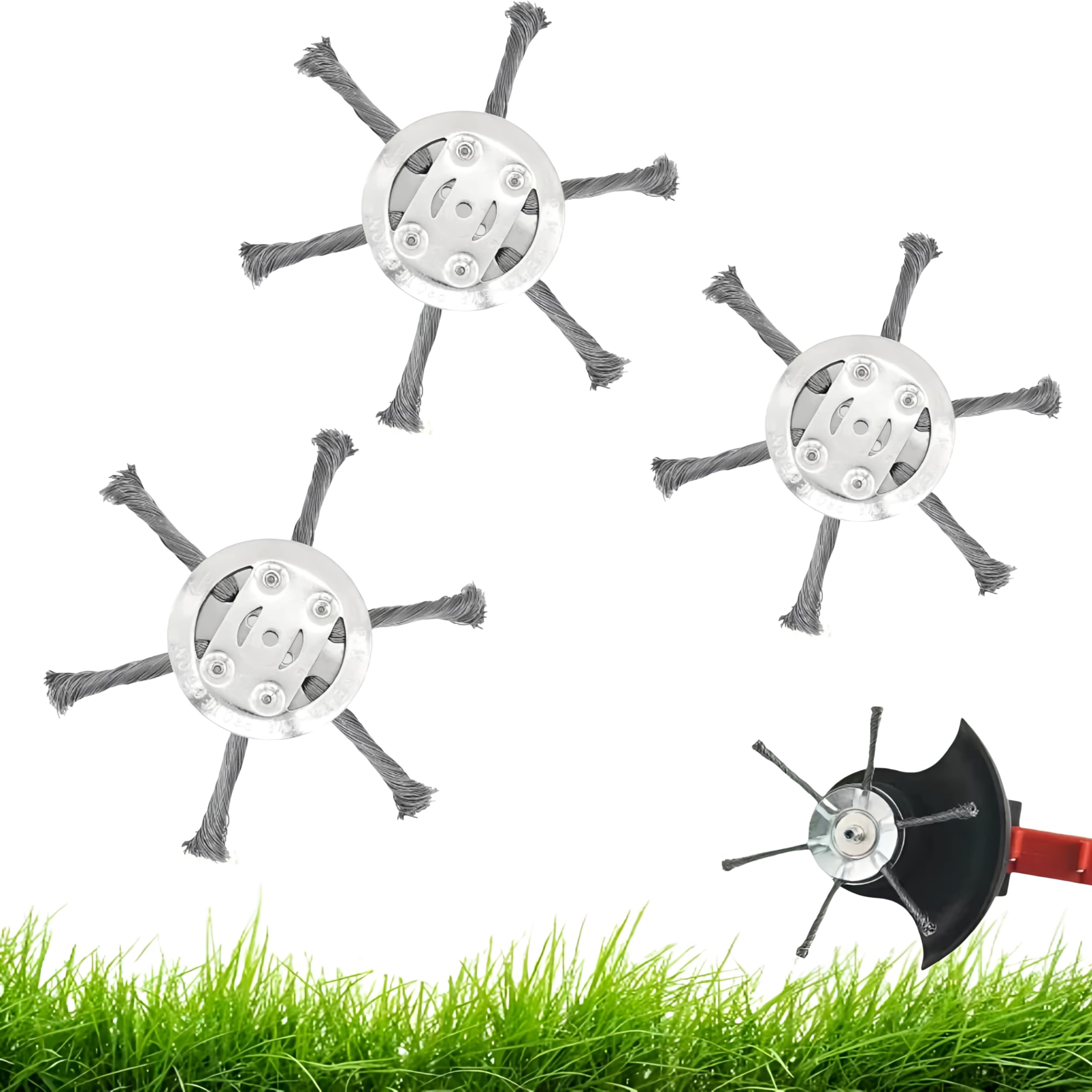 Wear Resistant Weed Brush Head - Gardening Tools To Remove Grass 评论和价格