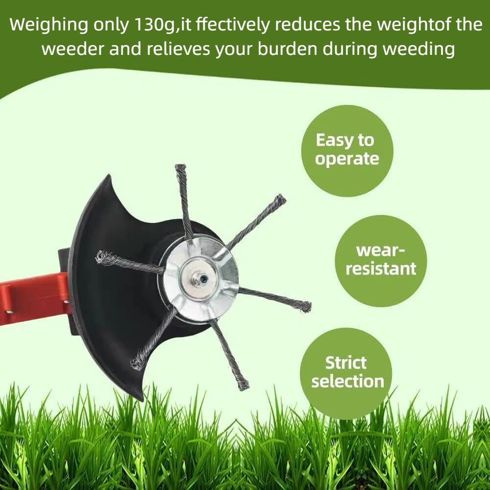 Wear Resistant Weed Brush Head - Gardening Tools To Remove Grass 评论和价格