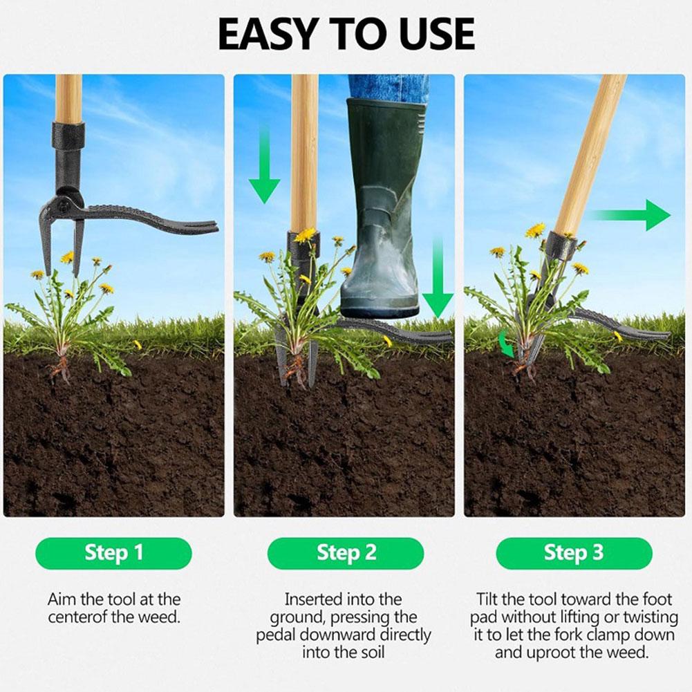 Weed Puller Claw Tool Engineer - Gardening Tools To Remove Grass 评论和价格