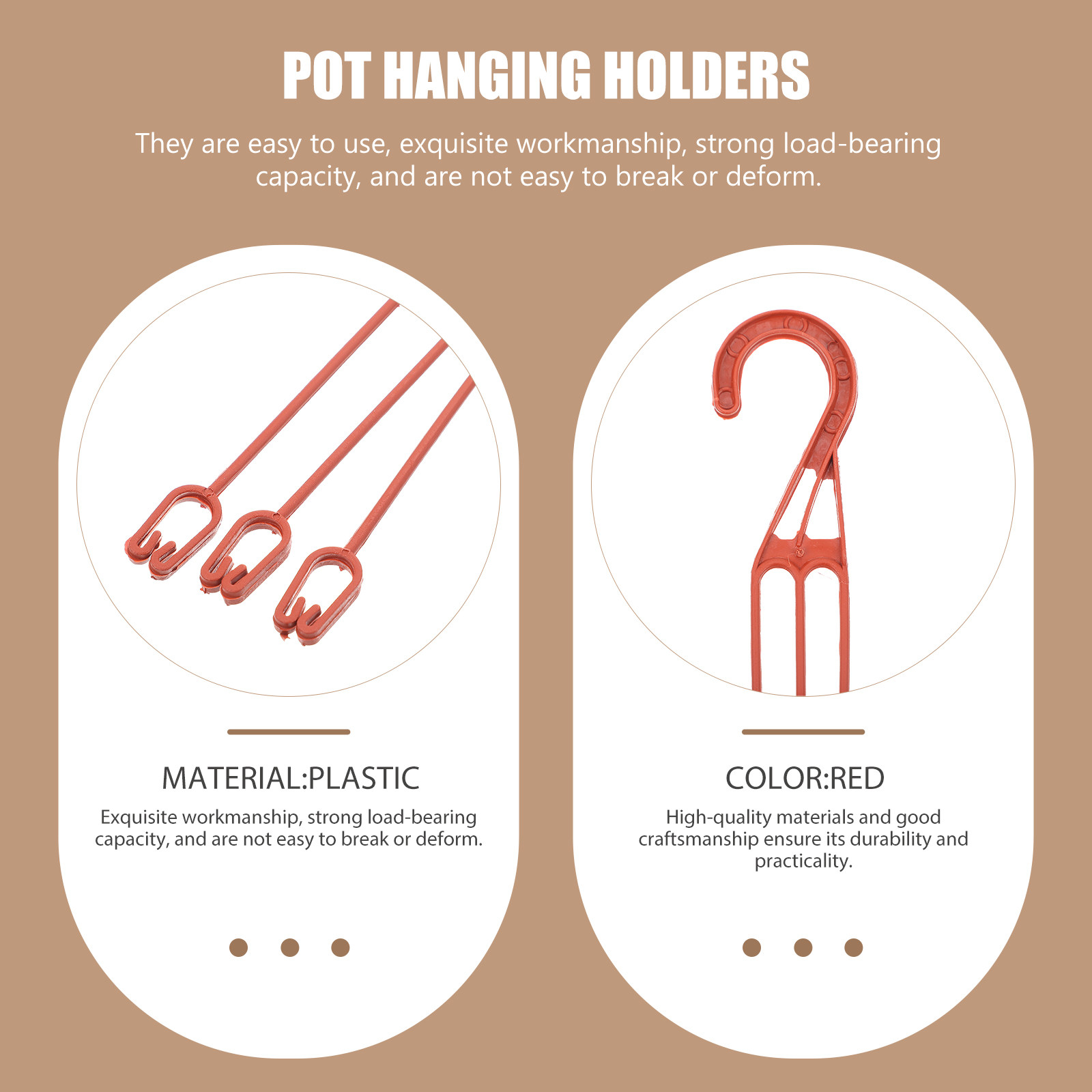 25pcs Green Vine Pot Hooks Pla - Gardening Tools For Home 评论和价格