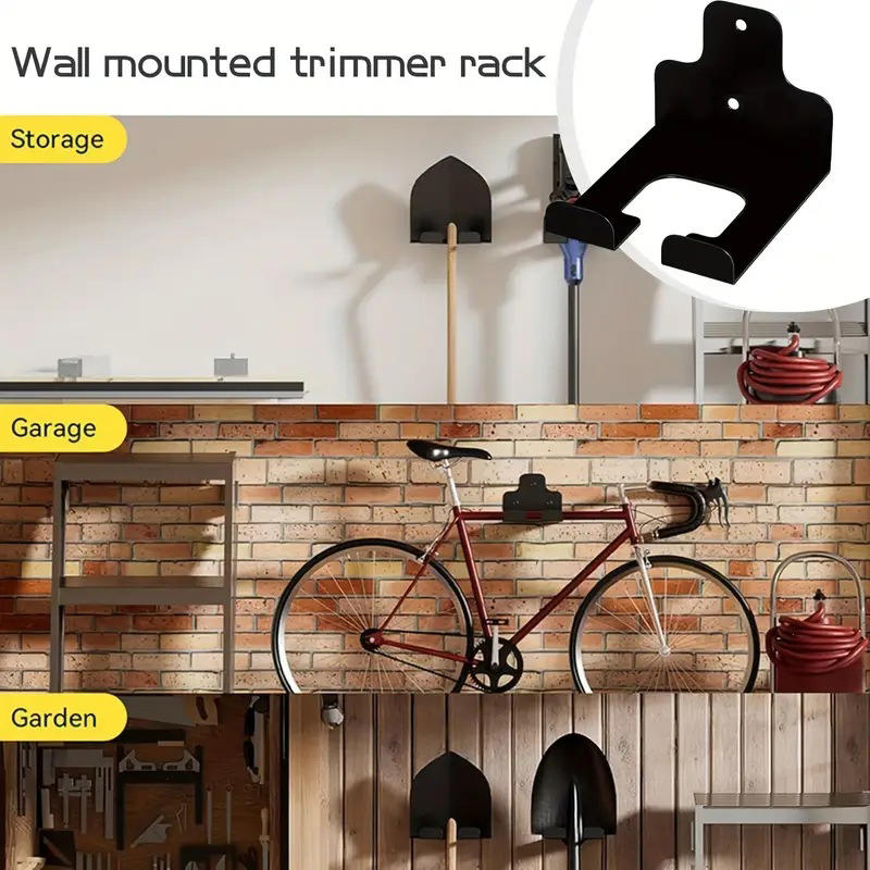 Garage Organizer Trimmer Rack  - Gardening Tools Rack 评论和价格
